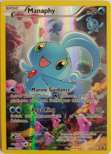 Manaphy XY113 Holo Promo Englisch NM