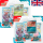 2er SET Scarlet & Violet Pokemon SV09 Journey Together 3 Pack Blister Yanmega & Scrafty Englisch