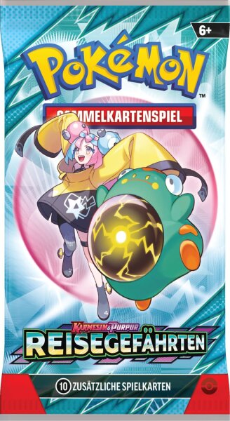 Pokemon Karmesin & Purpurt KP 09 - Reisegefährten - 1 Booster Pack - Deutsch