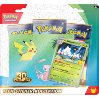 Pokemon Jubiläum - 30 Jahre Pokemon - Tech- Sticker-...