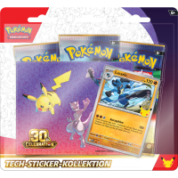 Pokemon Jubiläum - 30 Jahre Pokemon - Tech- Sticker-...