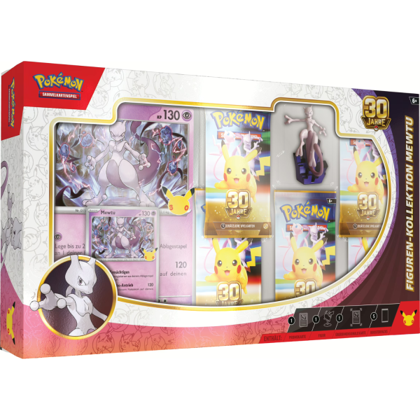 Pokemon 30 Jahre Mewtu Figuren Kollektion (deutsch)