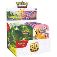 Pokemon 30 Jahre Mini Tin Display (deutsch)