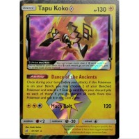 Pokemon Card - Tapu Koko 51/181  Holo Team UP Englisch NM