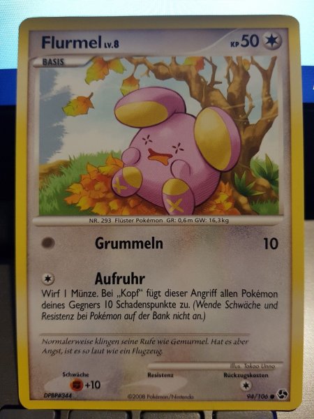 Pokemon Flurmel 94/106 Deutsch NM