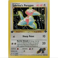Pokemon Sabrinas Porygon 98/132 Edition 1 - Gym....