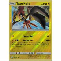 Tapu Koko 69/236 Reverse Holo Rare Pokemon Englisch NM/Mint