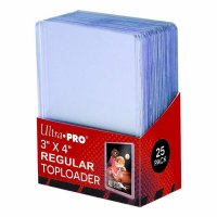 Ultra Pro Top Loader Regular 25 Stck. pro Packung
