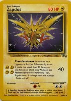 Zapdos 30/62 - Pokemon - (1999 Fossil) Englisch NM