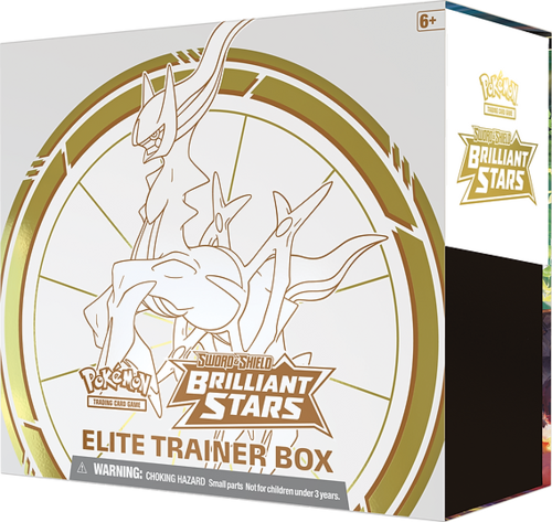 SWSH09- Sword & Shield Top Trainer Box  Brilliant Stars- OVP Englisch