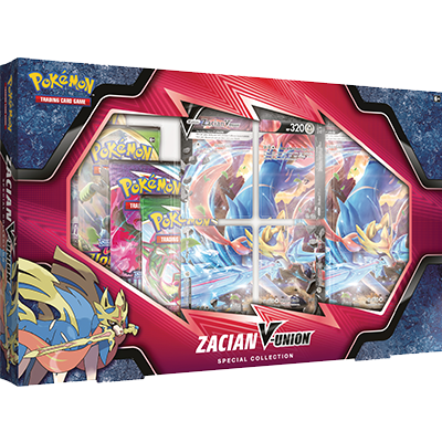 Pokemon SWSH- V Union Box September 2021 Zacian (Englisch) OVP
