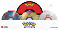 1 Display (6er Set*)  Pokemon Pokeball Tin Box...