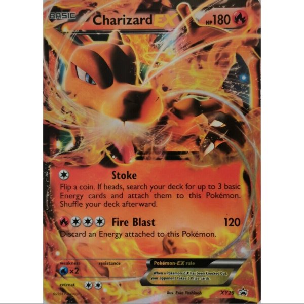 Charizard EX XY29 Black Star Promo Pokemon Englisch NM/Mint