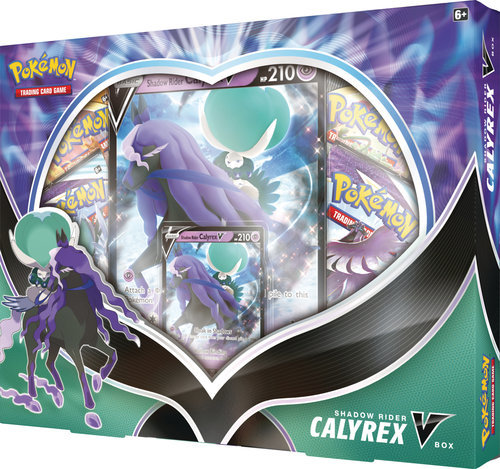 Pokemon SWSH- V Box August 2021  Shadow Rider- Calyrex-V Kollektion (Englisch) OVP
