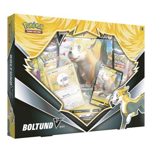 SWSH Pokemon Cards Boltund V Box Q2 EN OVP