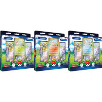 3er SET Pin Collection Charmander & Squirtle & Bulbasaur  Pokemon GO -OVP Englisch
