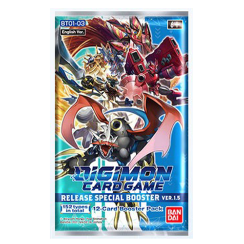 Digimon Card Game - BT01-03 Vers. 1.5 Release Special Display  (24) OVP EN