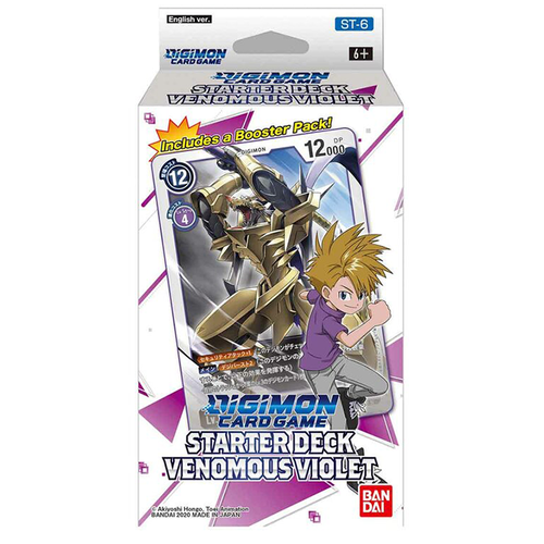 Digimon Card Game - Starter Deck Display Venomous Violet ST-6 (1 Deck) - EN