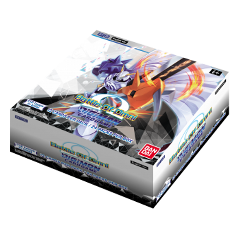 Digimon Card Game - BT05 - Battle of Omni Booster Display  (24) OVP EN