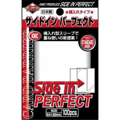 KMC Perfect Size Card Sleeves clear (Side-In) 100 Hüllen