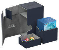 Ulimate Guard - Flip´n´Tray Deck Case 80+ Standard Size XenoSkinTM Blue