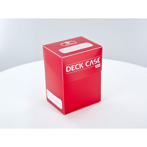 Ulimate Guard - Deck Case 80+ Standard Size Red