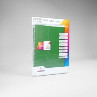Gamegenic - Sideloading 18-Pocket Pages 10 Stück Green