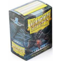 Dragon Shield Standard Sleeves - Matte - Black - 100...