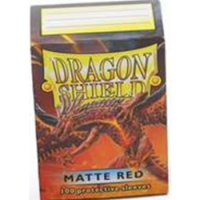 Dragon Shield Standard Sleeves - Matte - Red - 100...