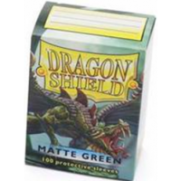 Dragon Shield Standard Sleeves - Matte - Green - 100...
