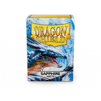 Dragon Shield Standard Sleeves - Matte - Sapphire - 100 Hüllen pro Packung
