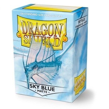 Dragon Shield Standard Sleeves - Matte - Sky Blue- 100 Hüllen pro Packung