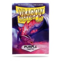 Dragon Shield Standard Sleeves - Matte - Purple- 100...