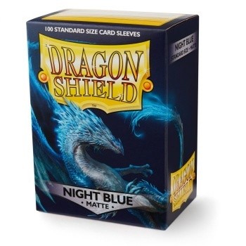 Dragon Shield Standard Sleeves - Matte - Night Blue - 100 Hüllen pro Packung