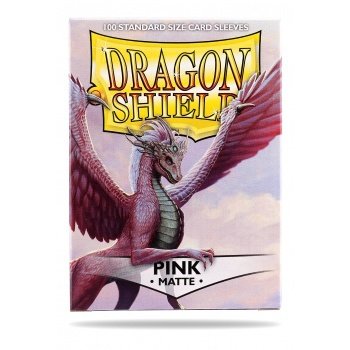 Dragon Shield Standard Sleeves - Matte - Pink - 100 Hüllen pro Packung