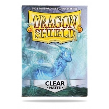 Dragon Shield Standard Sleeves - Matte - Clear - 100 Hüllen pro Packung