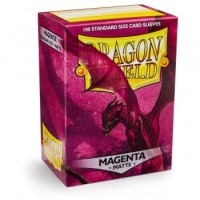 Dragon Shield Standard Sleeves - Matte - Magenta - 100...