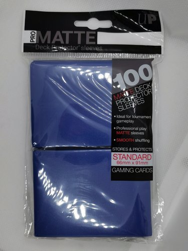 Ultra Pro - Non-Glare Pro-Matte Sleeves - 100 Stück Blau