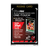Ultra Pro - 35PT Rookie Black Border UV One-Touch...