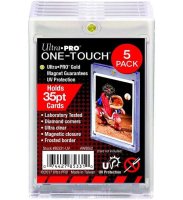 Ultra Pro - 5x 35PT  Clear Border Holder - UV One Touch...