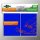 Blackfire Sleeves - Standard Double Matte Blue - 80 Stück