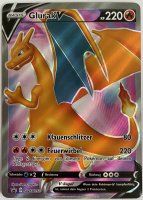 Glurak V -SWSH050 SWSH Promo Pokemon Deutsch NM/Mint