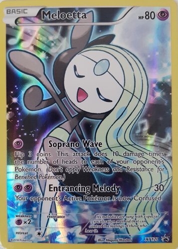 Meloetta XY 120  Holo Promo Englisch NM