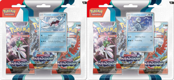 thumbnail image 2 of Pokemon TCG: Scarlet & Violet Paradox Rift Blister Pack – Pineco & Sinistea, 2 Cards 2 of 6