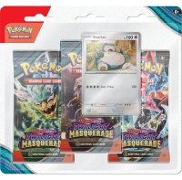 Scarlet & Violet Pokemon SV06 Masquerade Twilight 2er SET 3-Pack Blister Revavroom & Snorlax EN