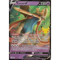 Zacian V 016/25 Fullart Holo Pokemon SWSH07.5...