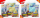 2er SET Scarlet & Violet Pokemon SV08 Surging Sparks 3 Pack Blister Zapdos & Quagsire Englisch