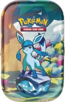 Pokemon - Scarlet & Violet SV 8.5 - Prismatic Evolution - 1 Case mit allen 8 verschiedenen Mini TIN - Englisch