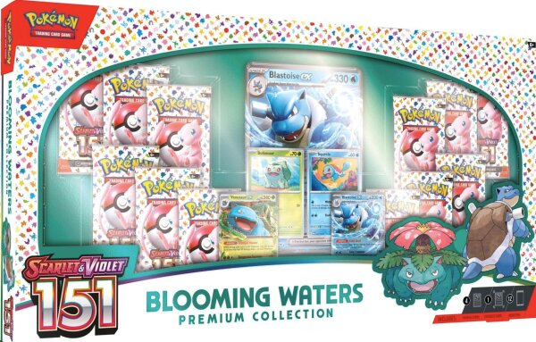 Scarlet & Violet SV 3.5 - 151 - Blooming Waters Premium Collection Box - Englisch